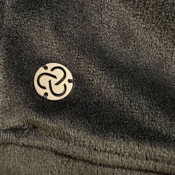 Zella Dani Charcoal Grey Velour Sweatshirt Plush Cozy MEDIUM Loungwear Leisure - Picture 6 of 8